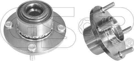 GSP 9325026 - Kit cuscinetto ruota autozon.pro