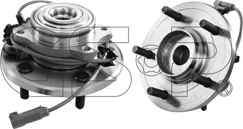 GSP 9326044 - Kit cuscinetto ruota autozon.pro