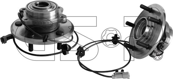 GSP 9326061 - Kit cuscinetto ruota autozon.pro