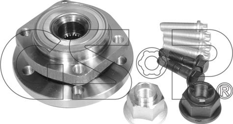 GSP 9326004K - Kit cuscinetto ruota autozon.pro