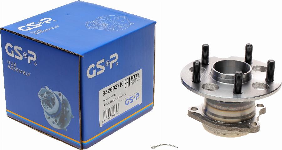 GSP 9326027K - Kit cuscinetto ruota autozon.pro