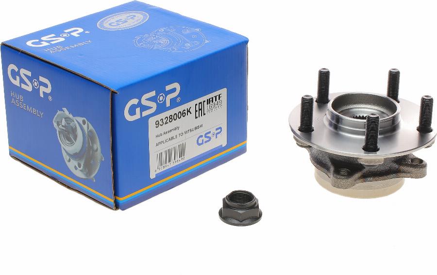 GSP 9328006K - Mozzo ruota autozon.pro