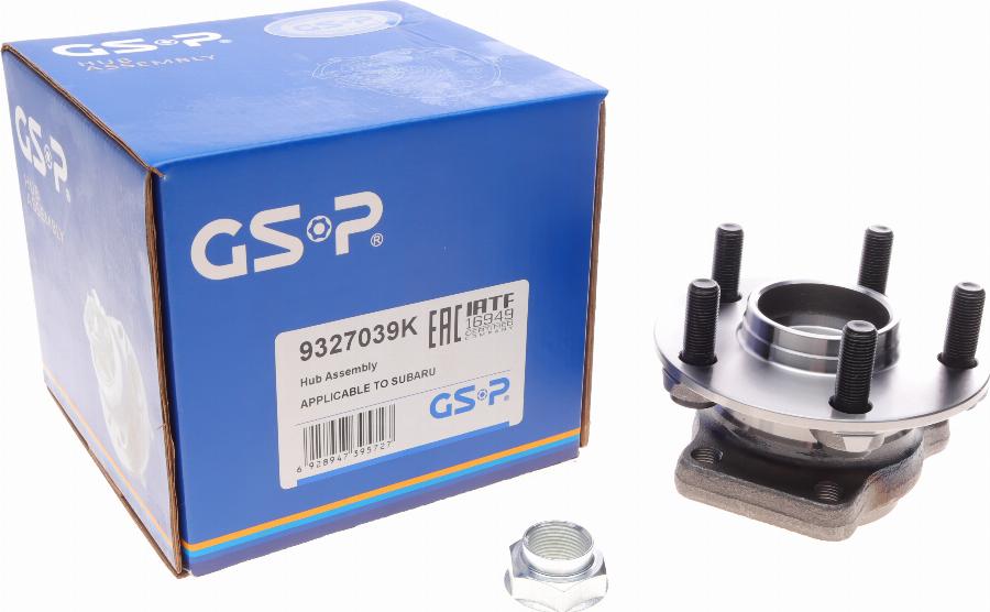 GSP 9327039K - Kit cuscinetto ruota autozon.pro