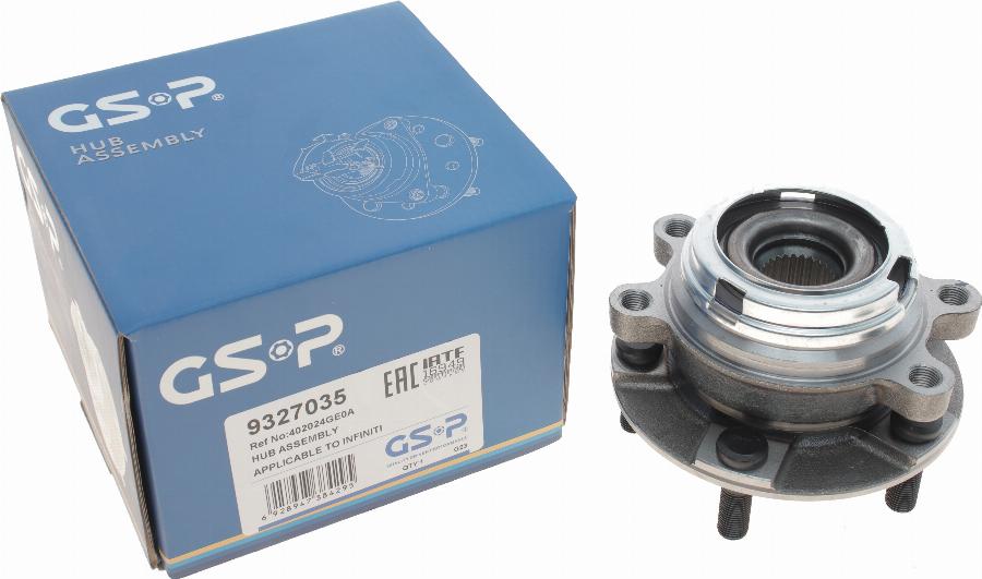 GSP 9327035 - Kit cuscinetto ruota autozon.pro