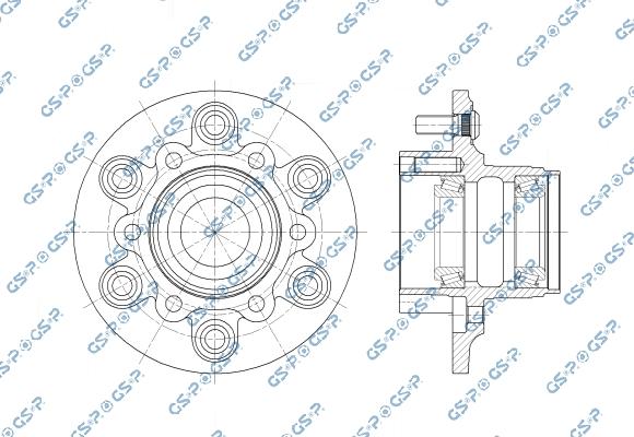 GSP 9245032 - Mozzo ruota autozon.pro