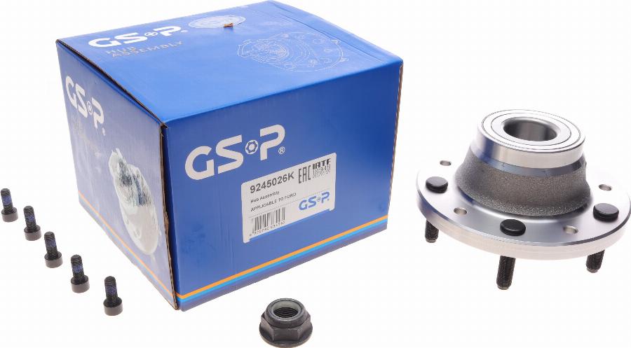 GSP 9245026K - Kit cuscinetto ruota autozon.pro