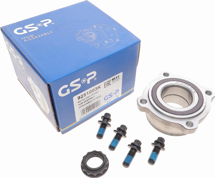 GSP 9251003K - Kit cuscinetto ruota autozon.pro