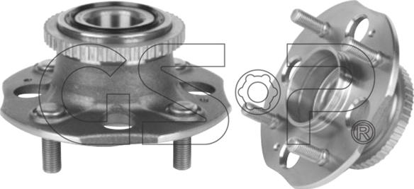 GSP 9234002 - Kit cuscinetto ruota autozon.pro