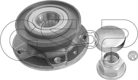 GSP 9235021K - Kit cuscinetto ruota autozon.pro