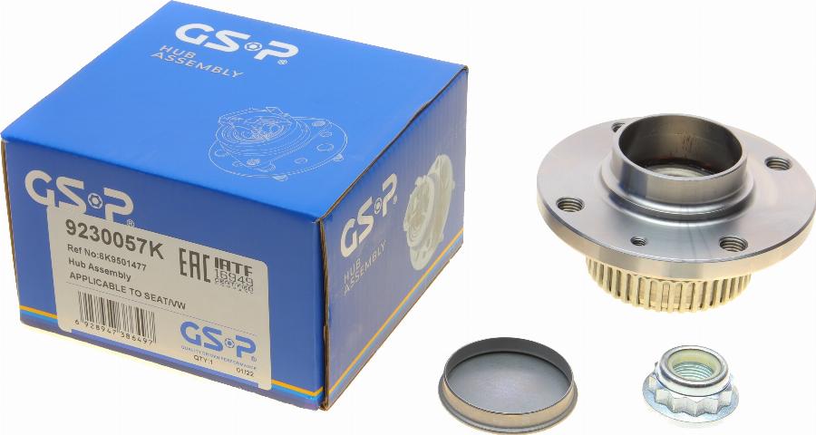 GSP 9230057K - Kit cuscinetto ruota autozon.pro