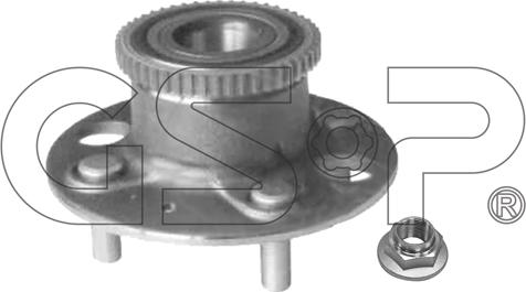 GSP 9230065K - Kit cuscinetto ruota autozon.pro