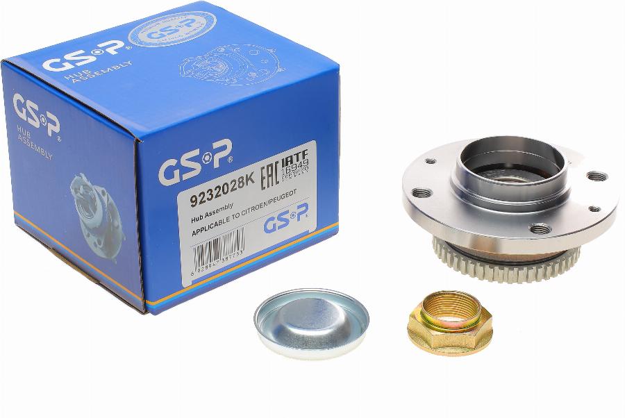 GSP 9232028K - Kit cuscinetto ruota autozon.pro