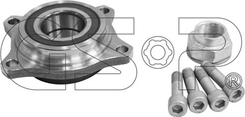 GSP 9237018K - Kit cuscinetto ruota autozon.pro