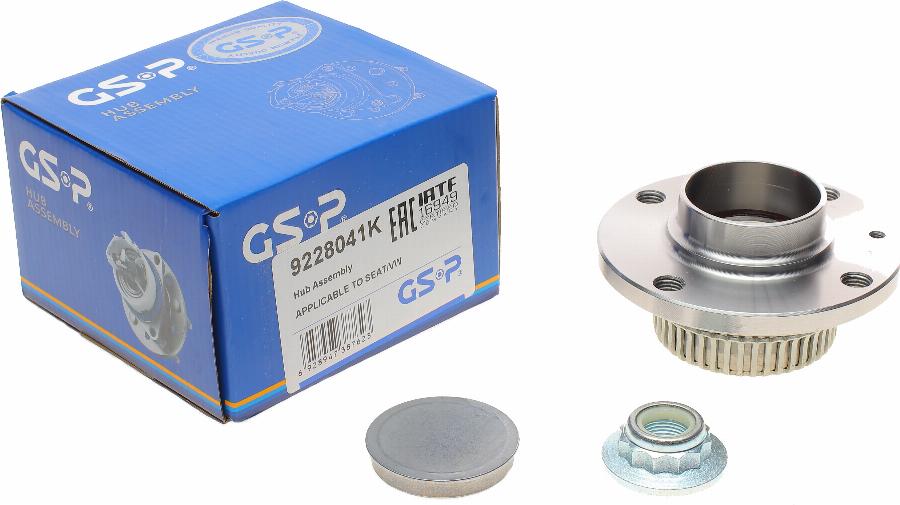 GSP 9228041K - Kit cuscinetto ruota autozon.pro