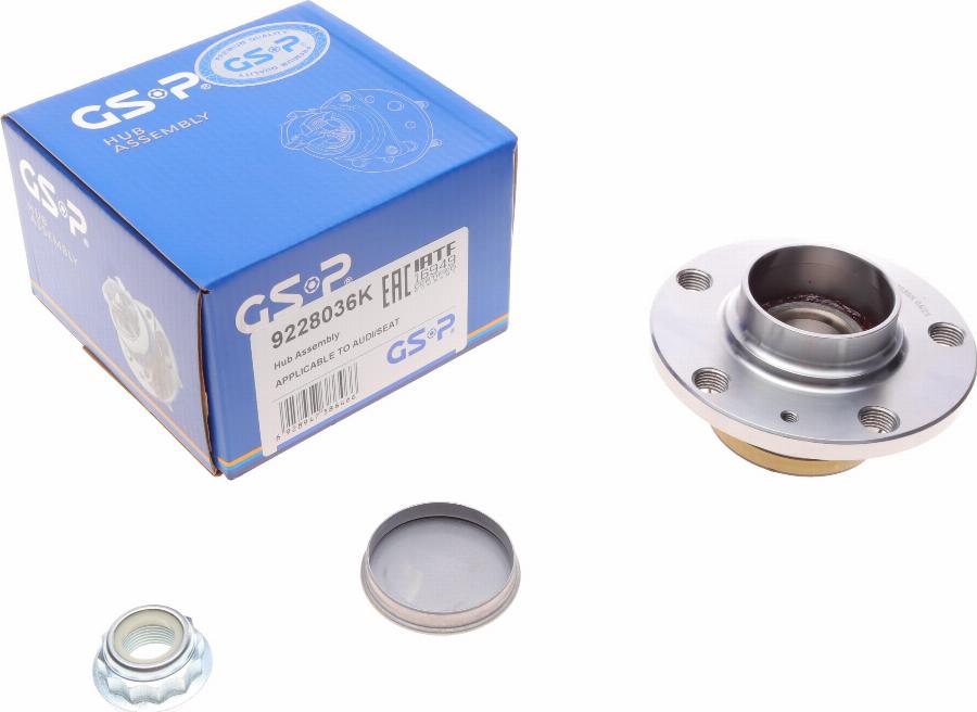 GSP 9228036K - Kit cuscinetto ruota autozon.pro