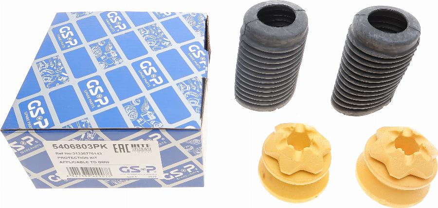 GSP 5406803PK - Kit parapolvere, Ammortizzatore autozon.pro