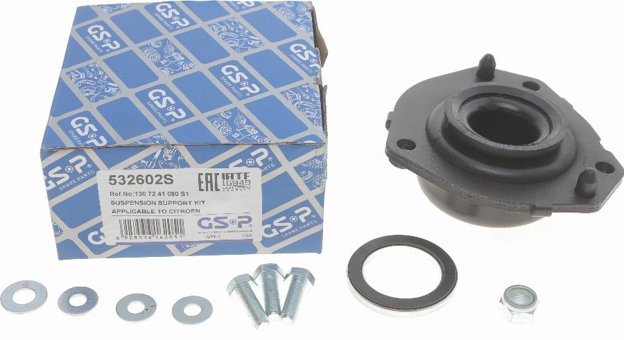 GSP 532602S - Supporto ammortizzatore a molla autozon.pro