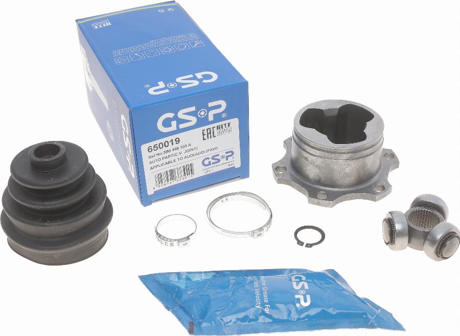 GSP 650019 - Kit giunti, Semiasse autozon.pro