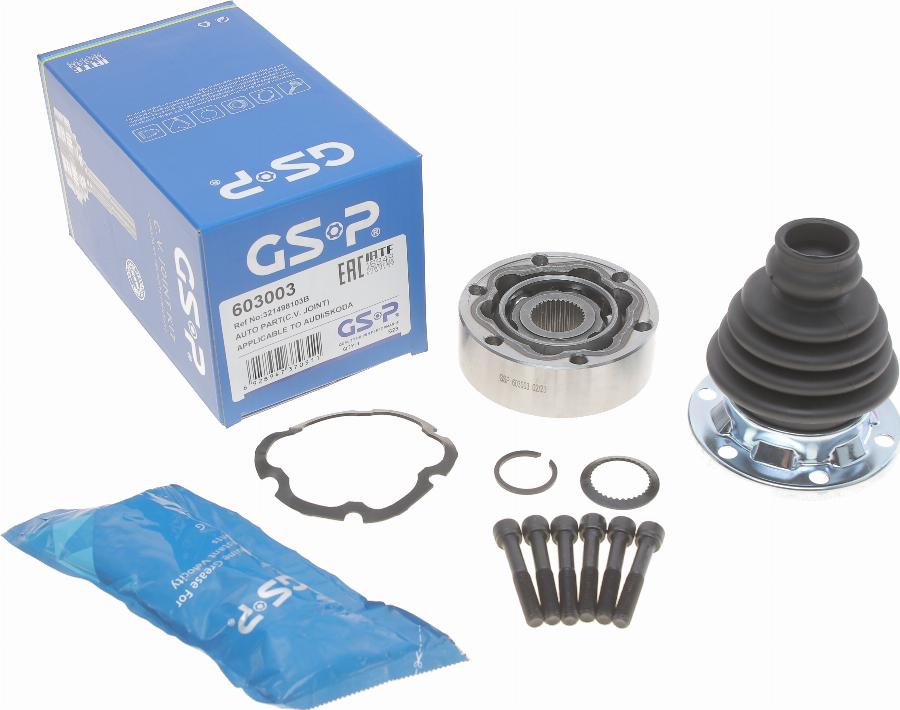 GSP 603003 - Kit giunti, Semiasse autozon.pro