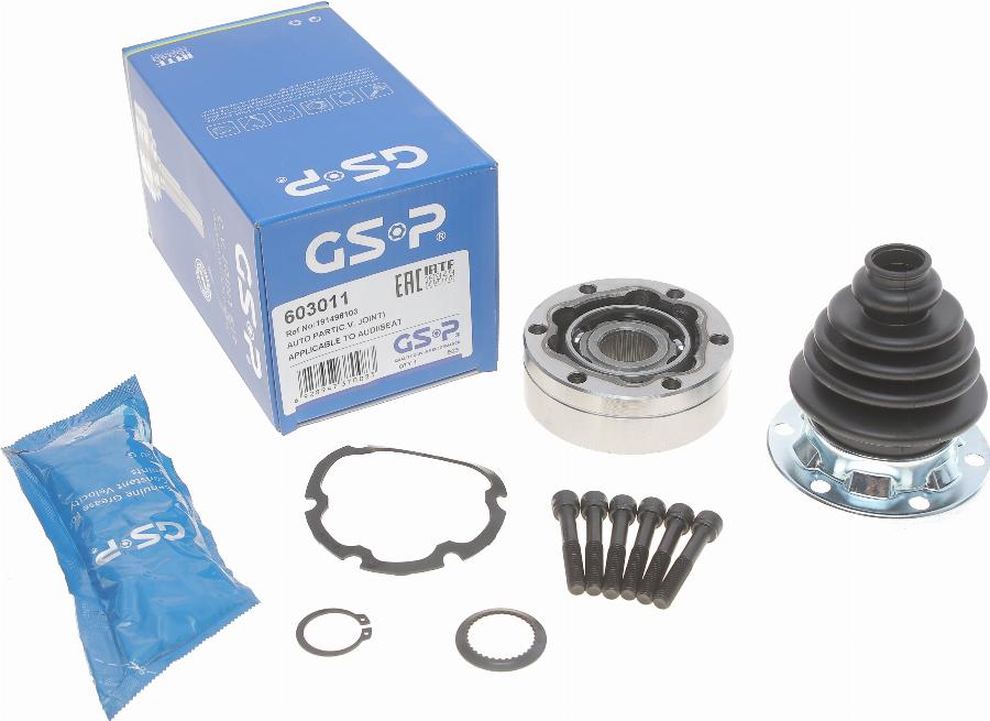 GSP 603011 - Kit giunti, Semiasse autozon.pro