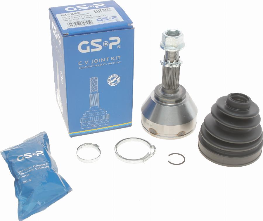 GSP 841249 - Kit giunti, Semiasse autozon.pro