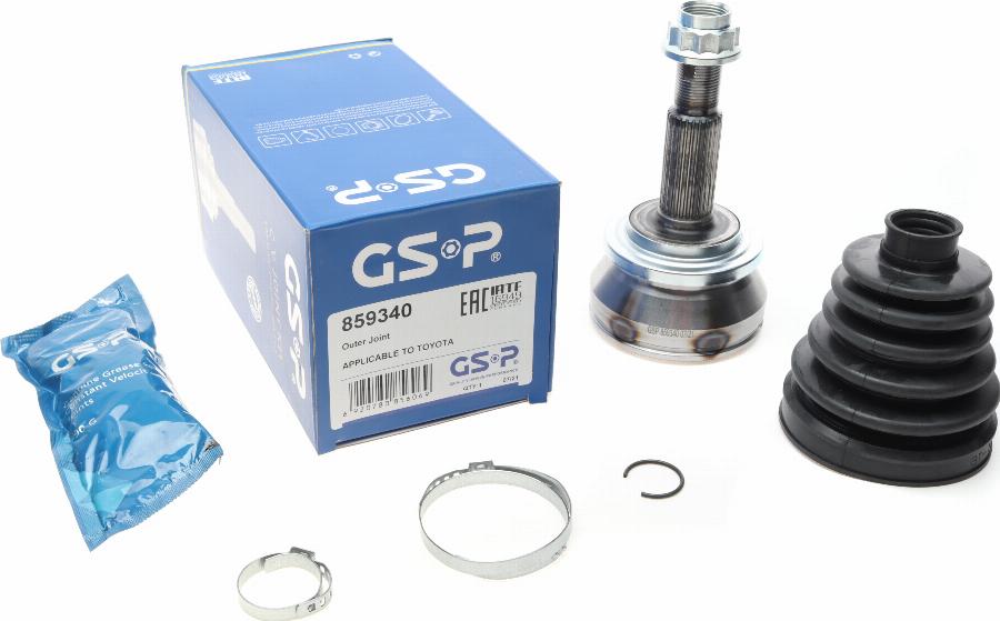 GSP 859340 - Kit giunti, Semiasse autozon.pro