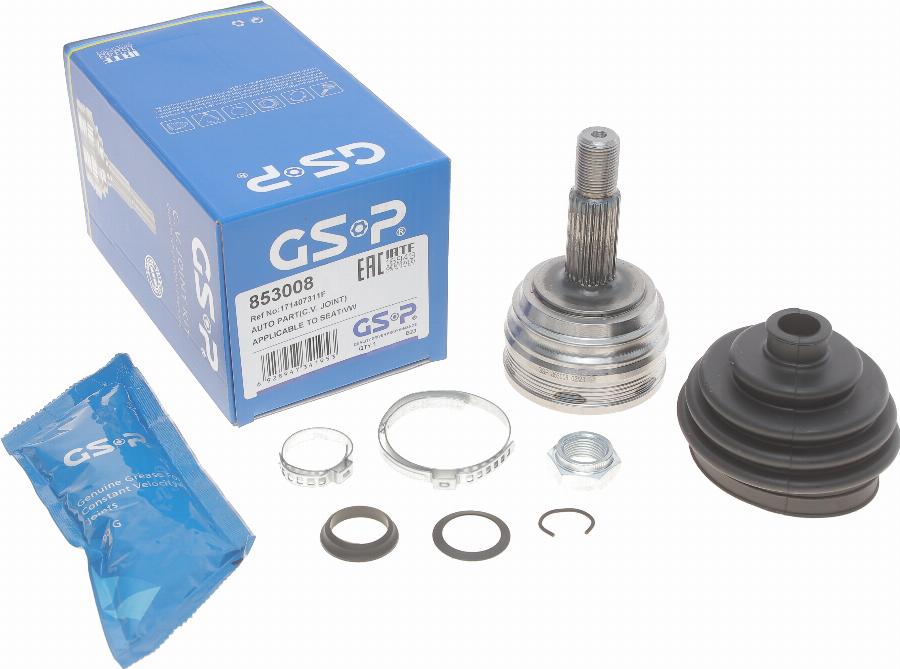 GSP 853008 - Kit giunti, Semiasse autozon.pro