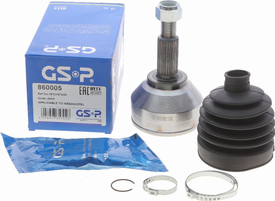 GSP 860005 - Kit giunti, Semiasse autozon.pro