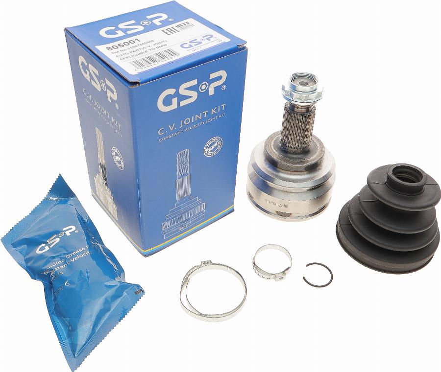 GSP 805001 - Kit giunti, Semiasse autozon.pro