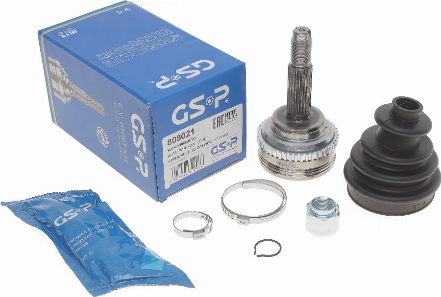 GSP 808021 - Kit giunti, Semiasse autozon.pro