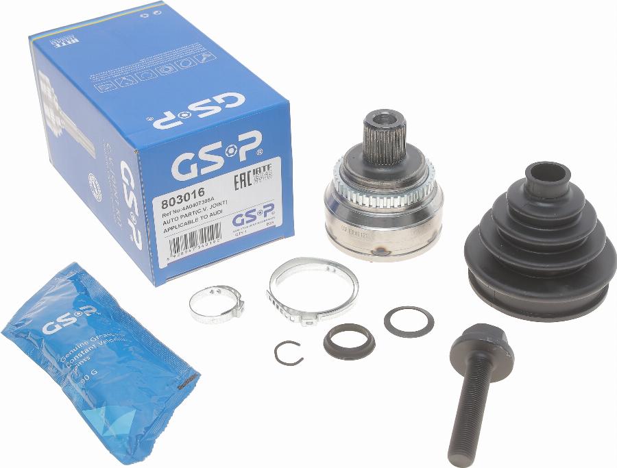 GSP 803016 - Kit giunti, Semiasse autozon.pro