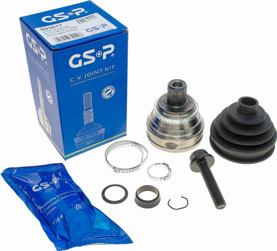 GSP 803017 - Kit giunti, Semiasse autozon.pro