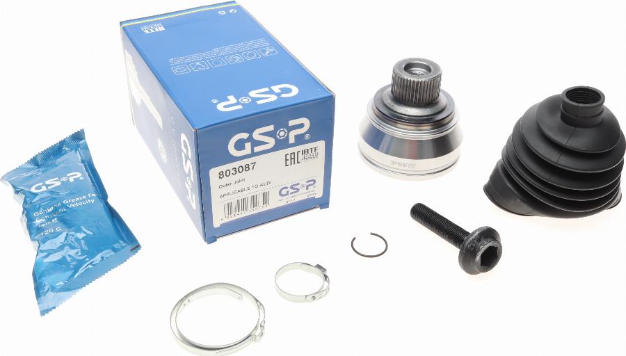 GSP 803087 - Kit giunti, Semiasse autozon.pro