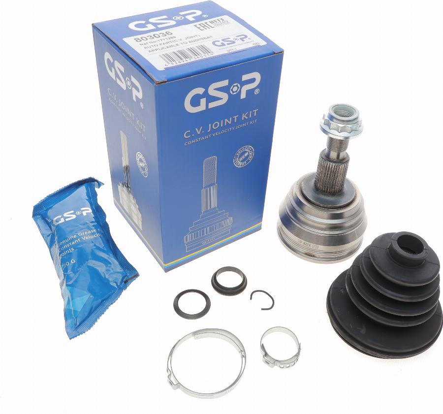 GSP 803036 - Kit giunti, Semiasse autozon.pro