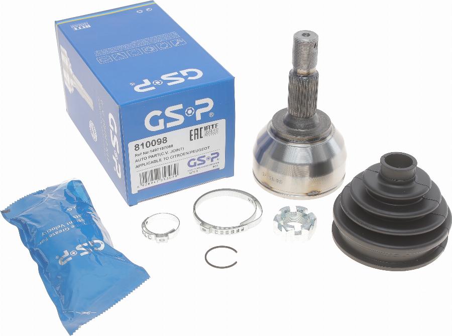 GSP 810098 - Kit giunti, Semiasse autozon.pro