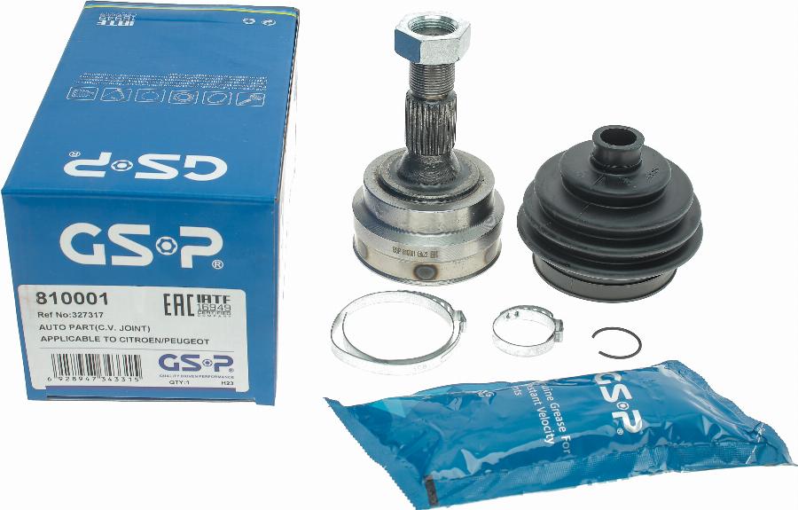 GSP 810001 - Kit giunti, Semiasse autozon.pro