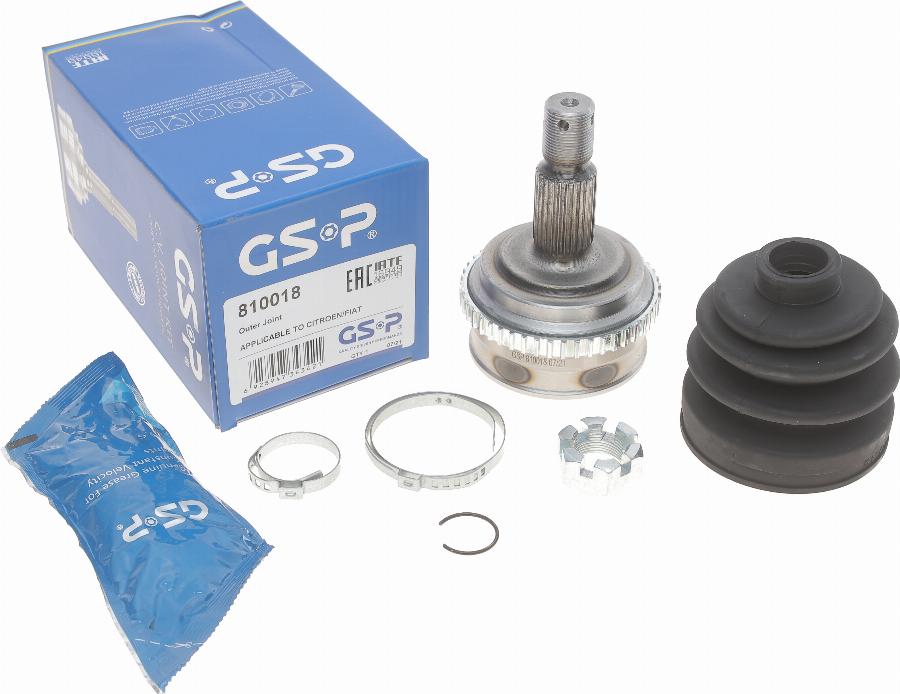 GSP 810018 - Kit giunti, Semiasse autozon.pro