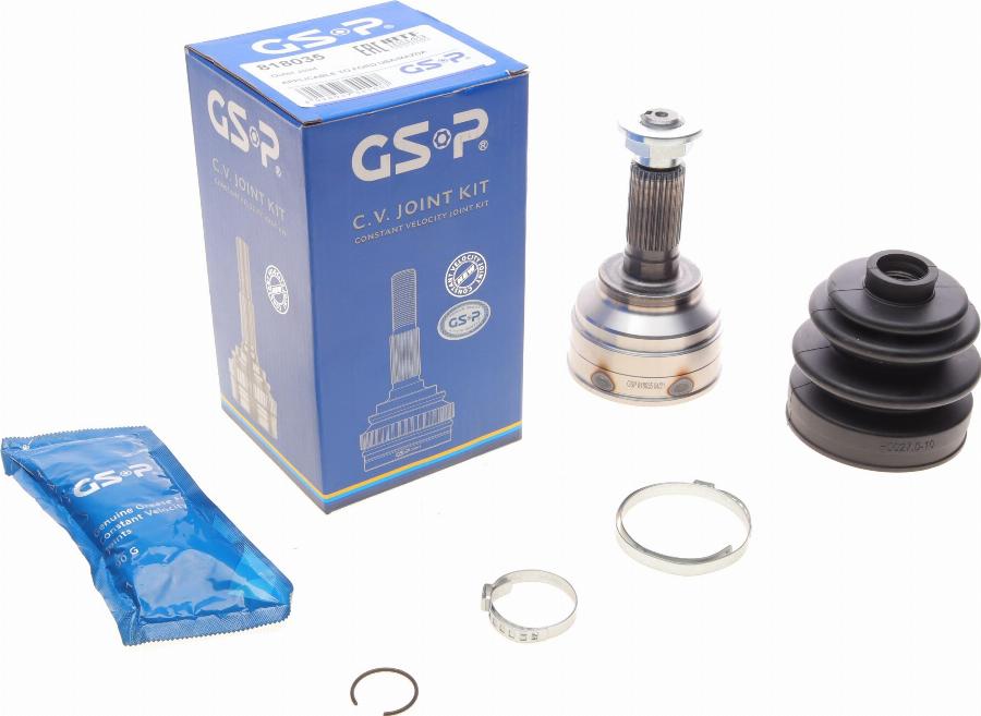 GSP 818035 - Kit giunti, Semiasse autozon.pro