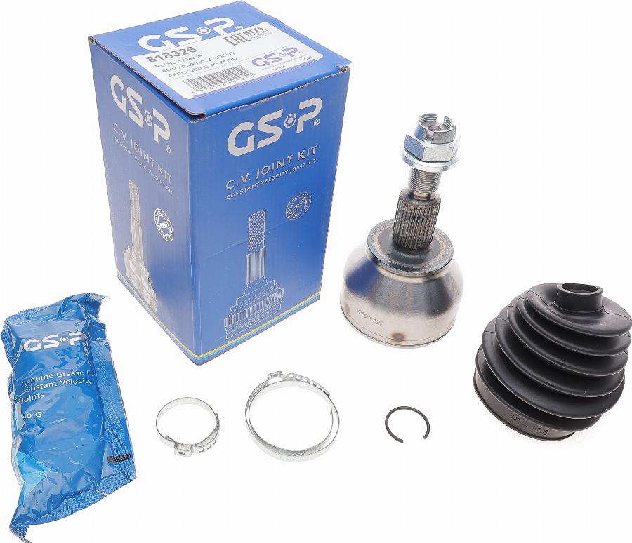 GSP 818326 - Kit giunti, Semiasse autozon.pro