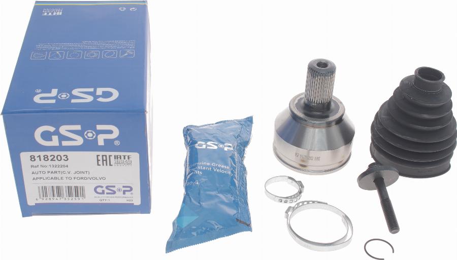 GSP 818203 - Kit giunti, Semiasse autozon.pro