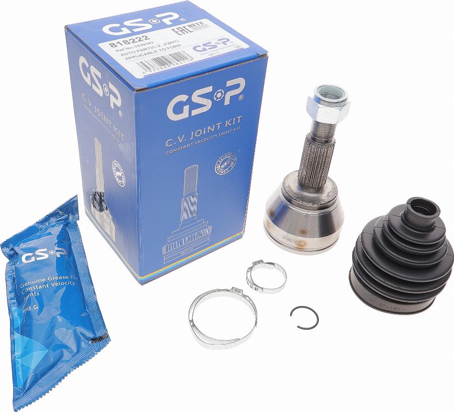 GSP 818222 - Kit giunti, Semiasse autozon.pro