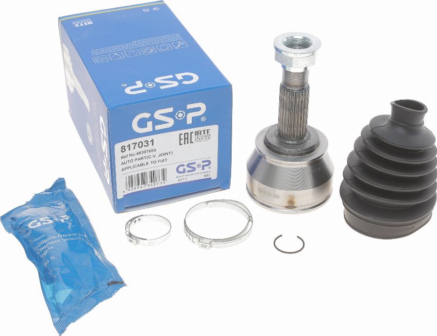 GSP 817031 - Kit giunti, Semiasse autozon.pro