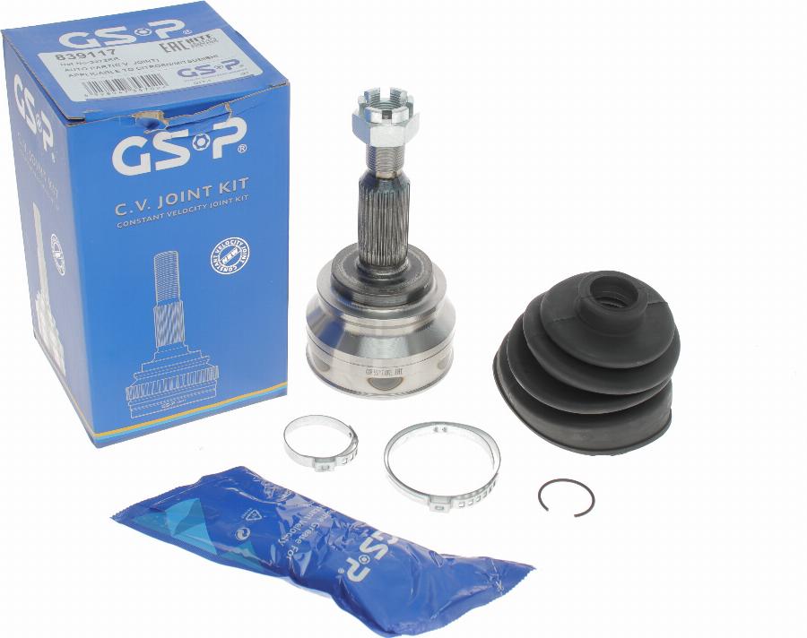 GSP 839117 - Kit giunti, Semiasse autozon.pro