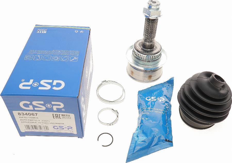 GSP 834067 - Kit giunti, Semiasse autozon.pro