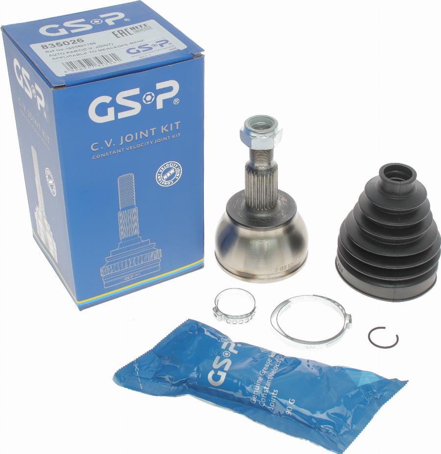 GSP 835026 - Kit giunti, Semiasse autozon.pro