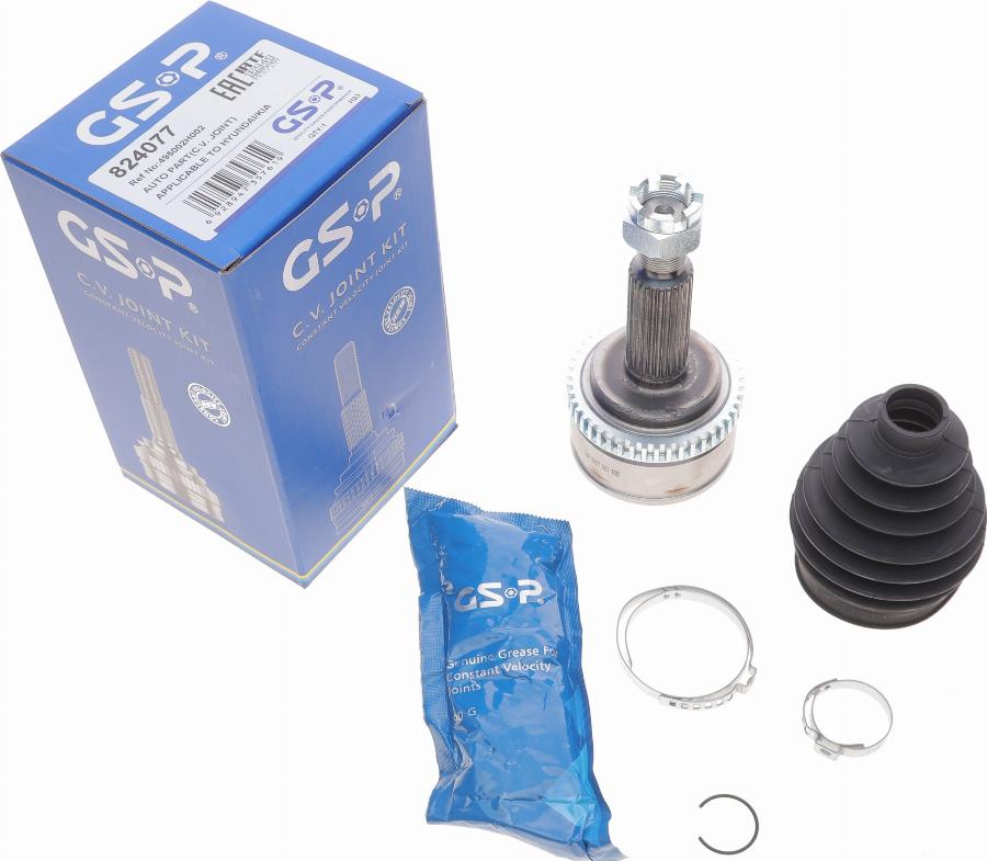 GSP 824077 - Kit giunti, Semiasse autozon.pro