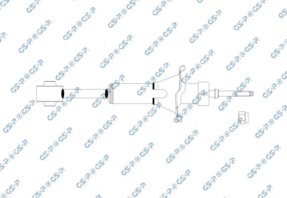 GSP 32114110 - Ammortizzatore autozon.pro