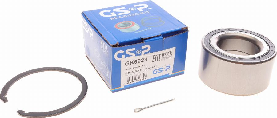 GSP GK6923 - Kit cuscinetto ruota autozon.pro