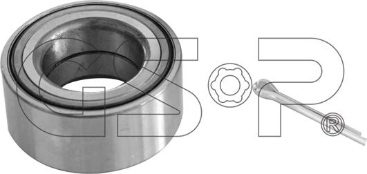 GSP GK6590 - Kit cuscinetto ruota autozon.pro