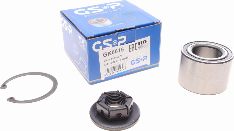 GSP GK6515 - Kit cuscinetto ruota autozon.pro